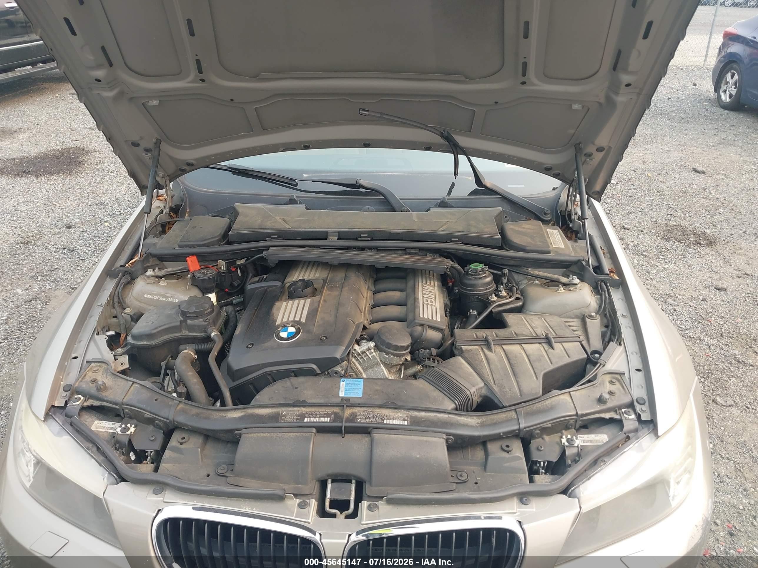 2010 Bmw 328i Xdrive Золотой vin: WBAPK5C58AA646893