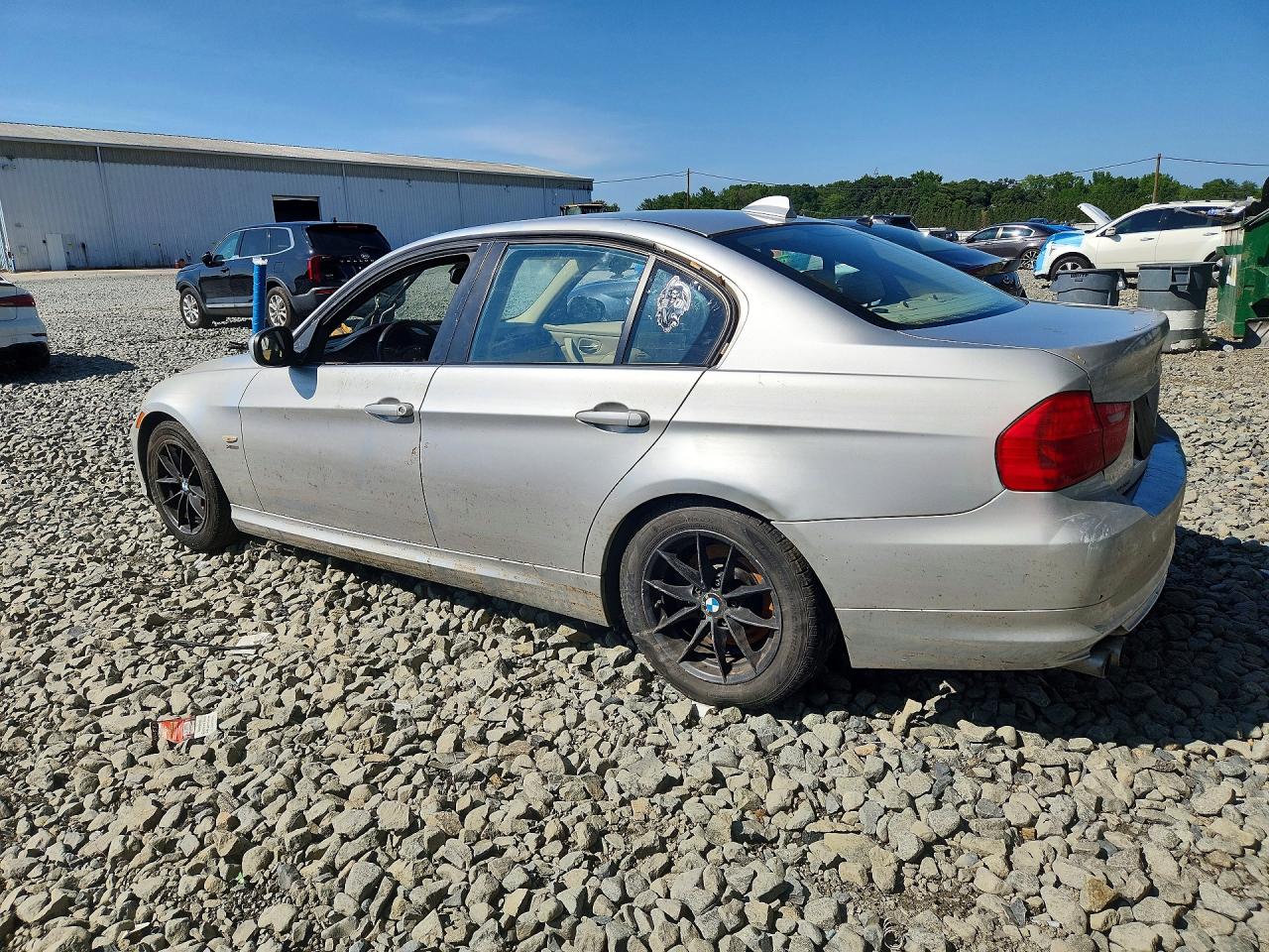 2010 Bmw 328 Xi Sulev Silver vin: WBAPK5C58AA653391