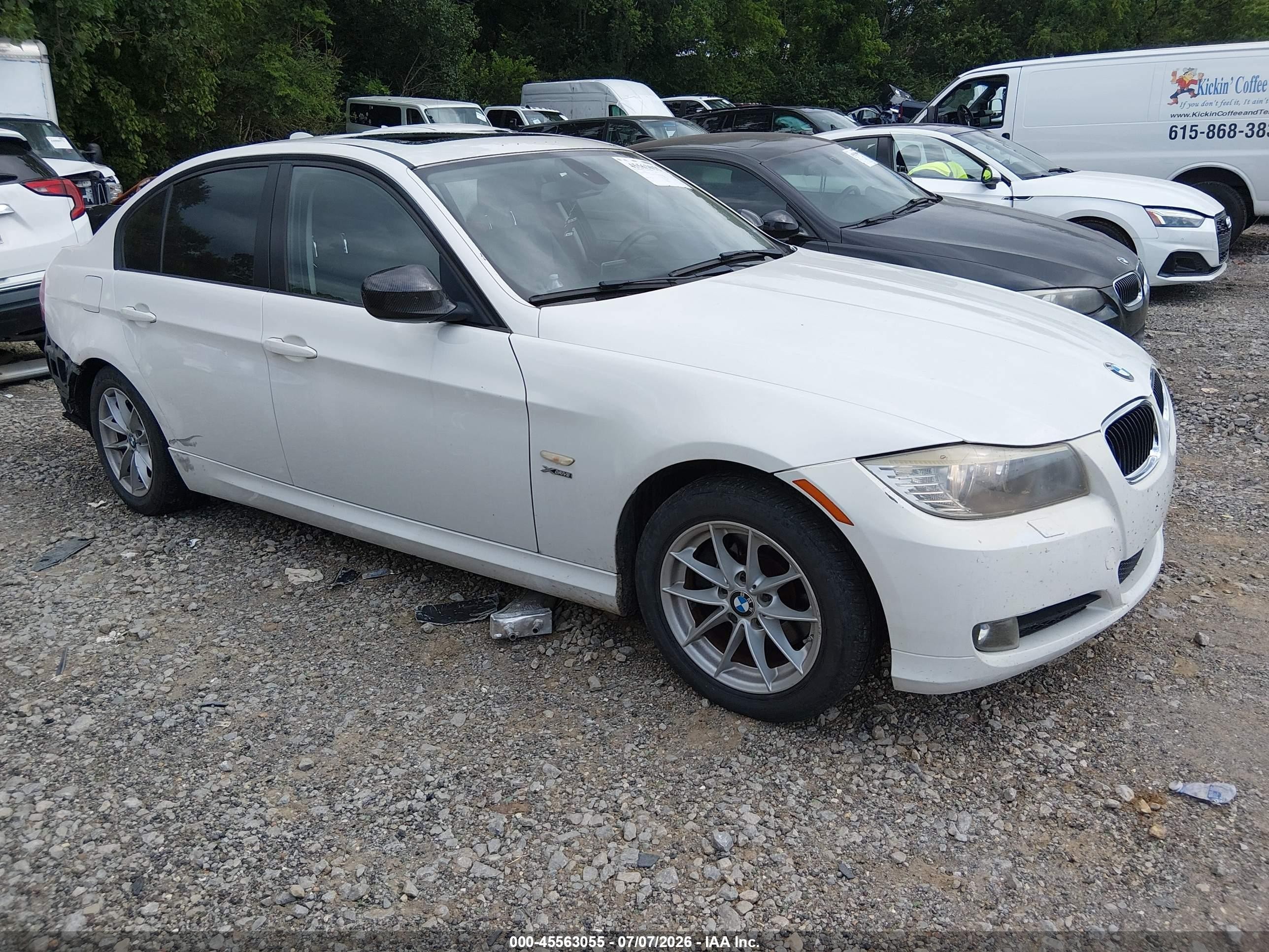 2010 Bmw 328i Xdrive Белый vin: WBAPK5C59AA648085