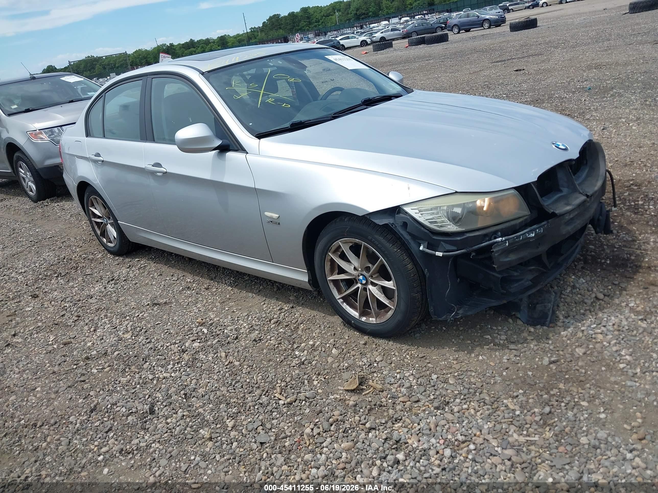 2010 Bmw 328i Xdrive Gray vin: WBAPK5C59AA648801