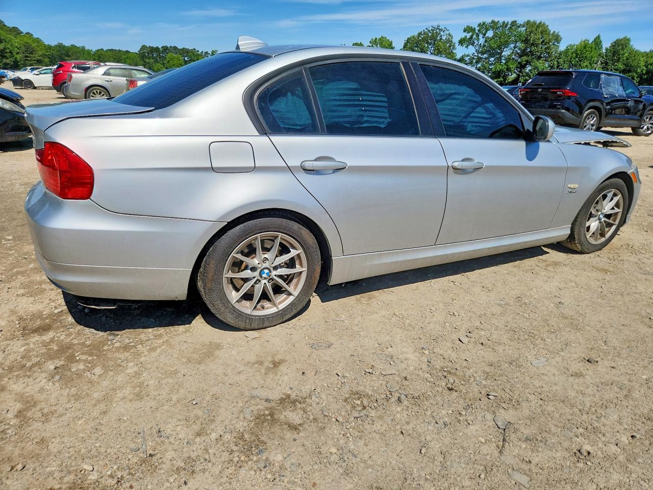 2010 Bmw 328 Xi Sulev Silver vin: WBAPK5C59AA649611
