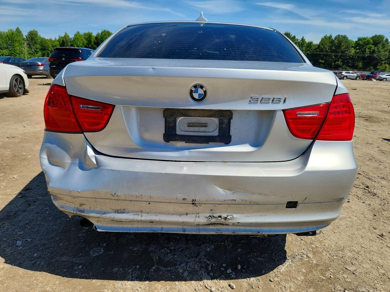 2010 Bmw 328 Xi Sulev Silver vin: WBAPK5C59AA649611