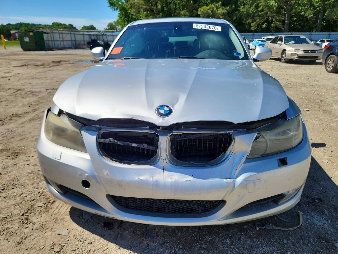 2010 Bmw 328 Xi Sulev Silver vin: WBAPK5C59AA649611