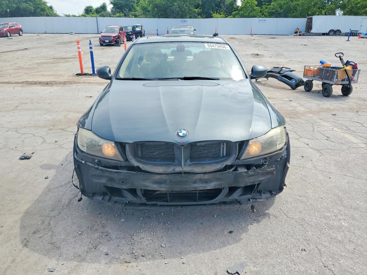 2011 Bmw 328 Xi Sulev Blue vin: WBAPK5C59BA656818