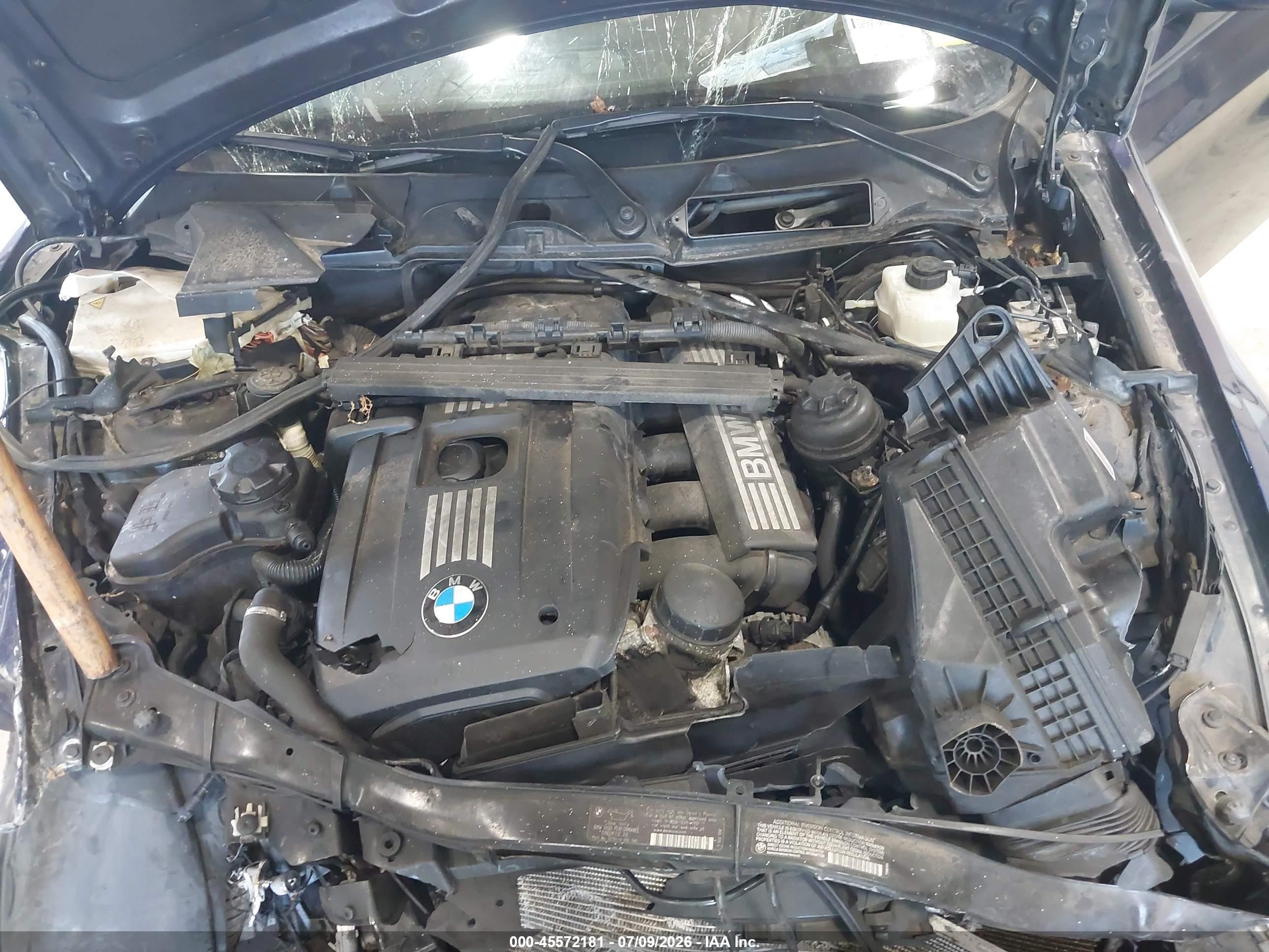 2011 Bmw 328i Xdrive Blue vin: WBAPK5C59BF124326