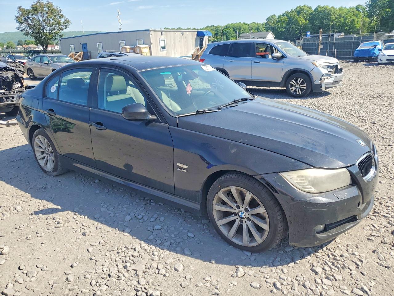 2011 Bmw 328 Xi Sulev Black vin: WBAPK5C59BF126884