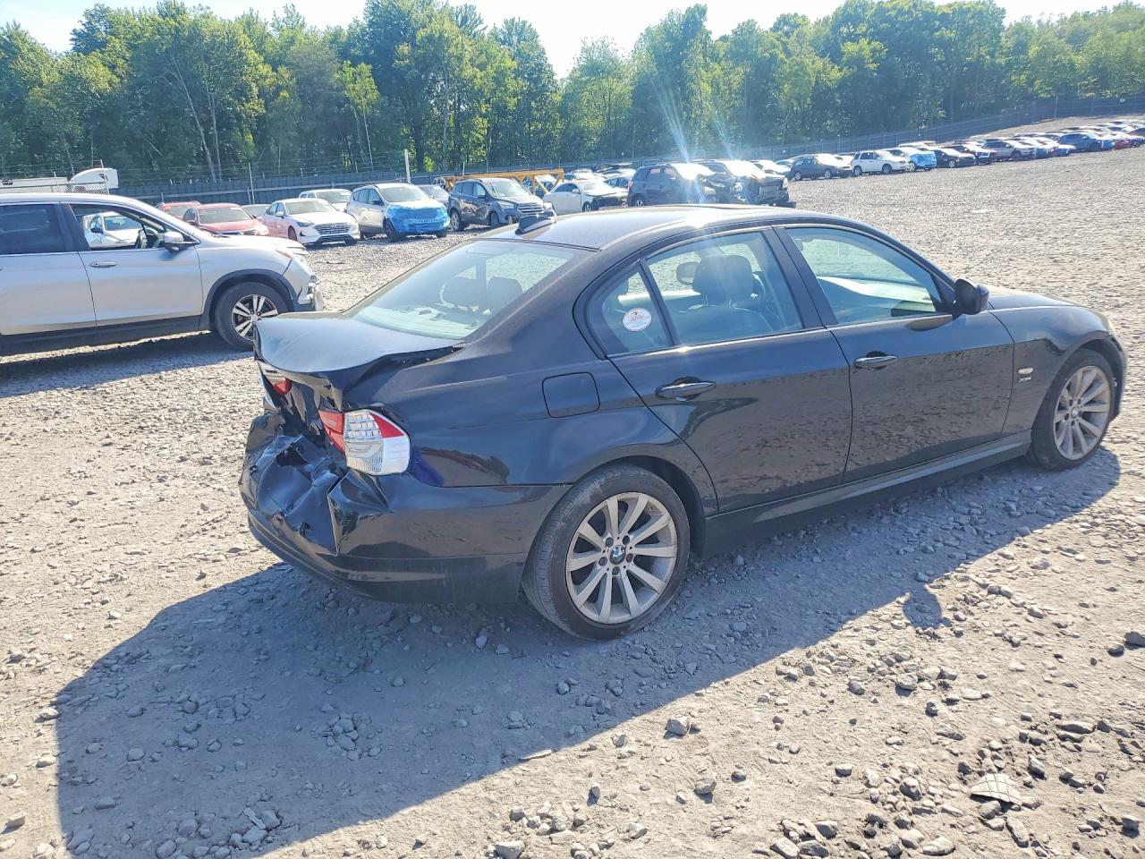 2011 Bmw 328 Xi Sulev Black vin: WBAPK5C59BF126884