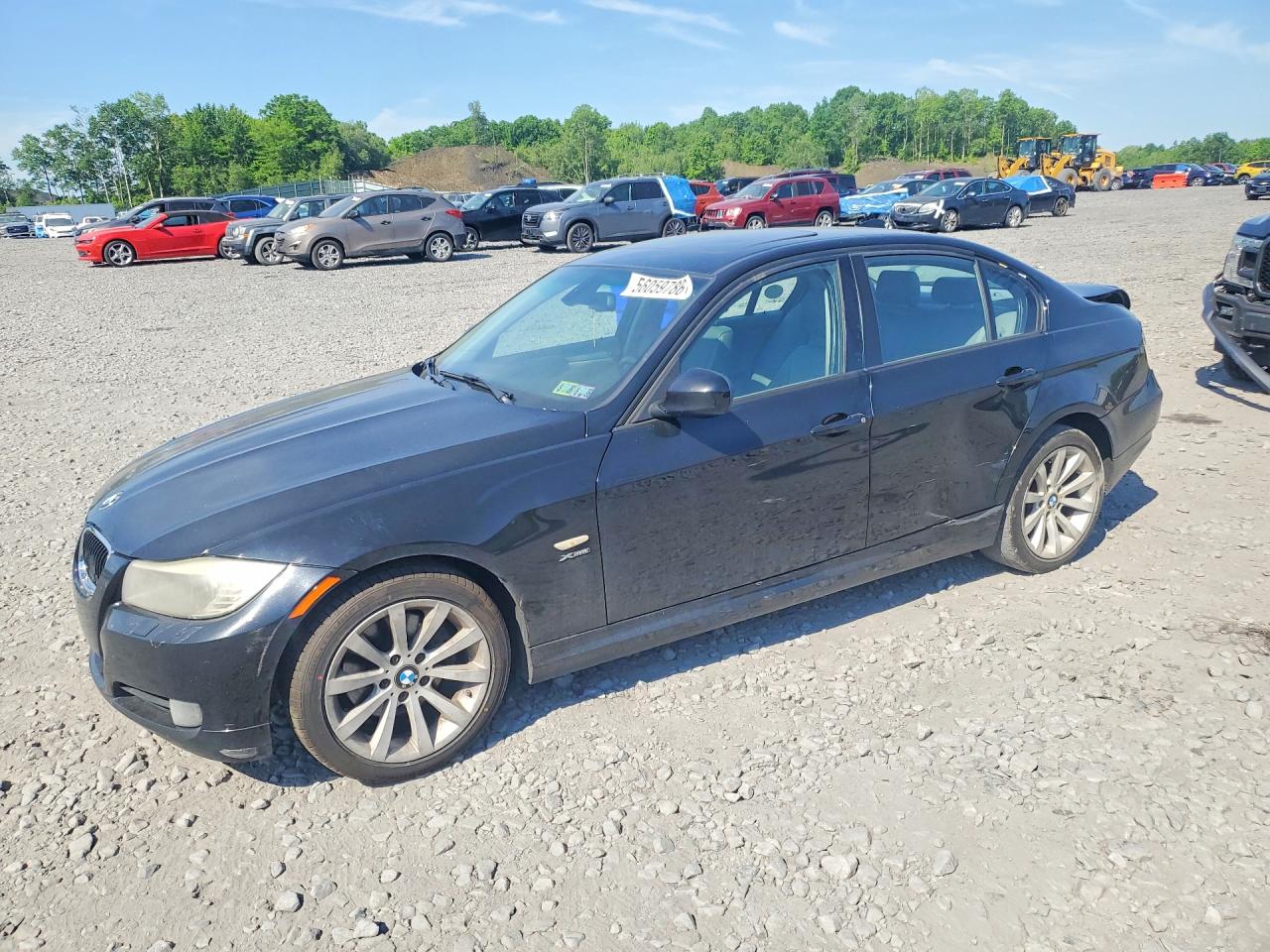 2011 Bmw 328 Xi Sulev Black vin: WBAPK5C59BF126884