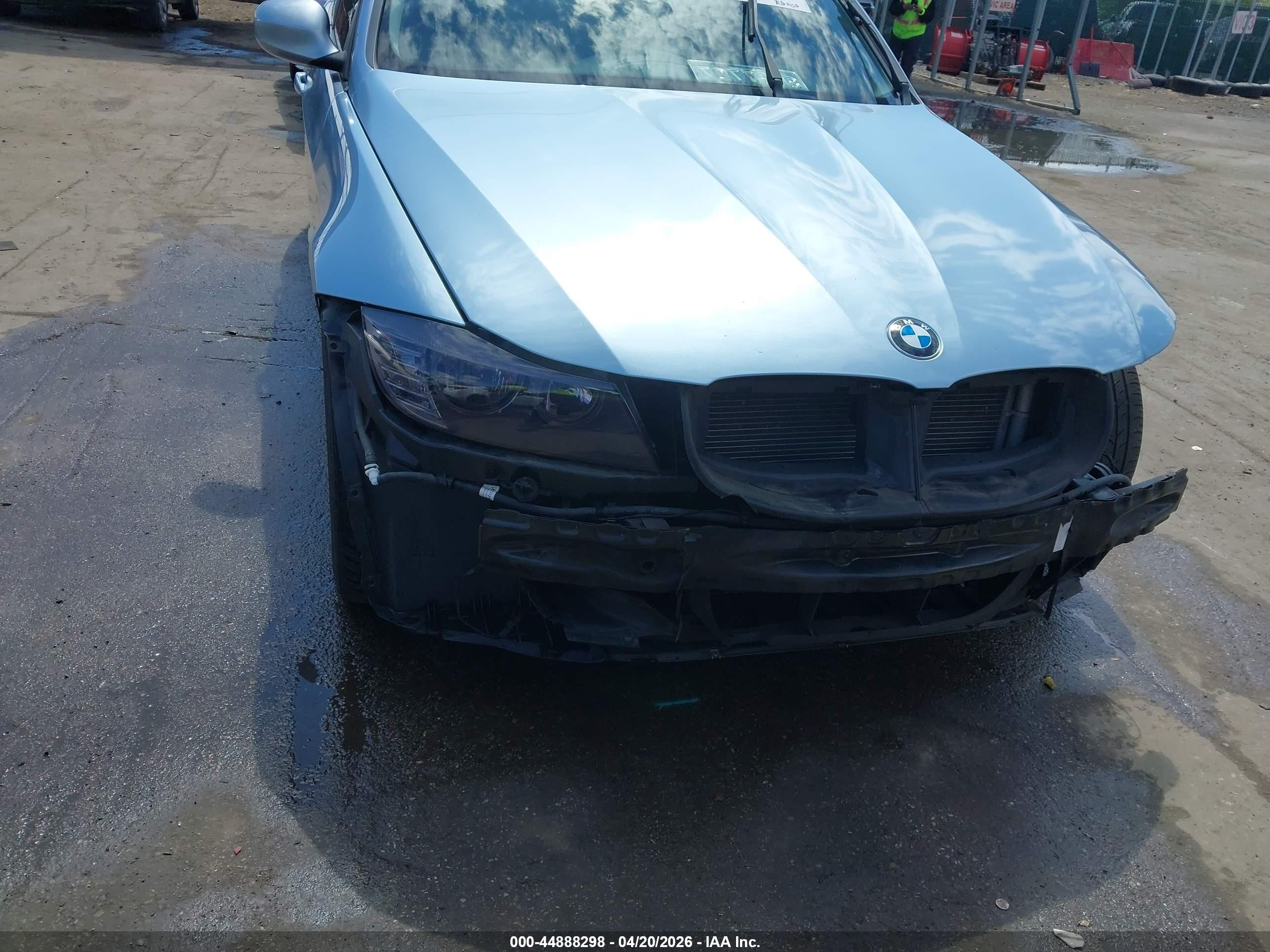 2011 Bmw 328i Xdrive Light Blue vin: WBAPK5C5XBA659517