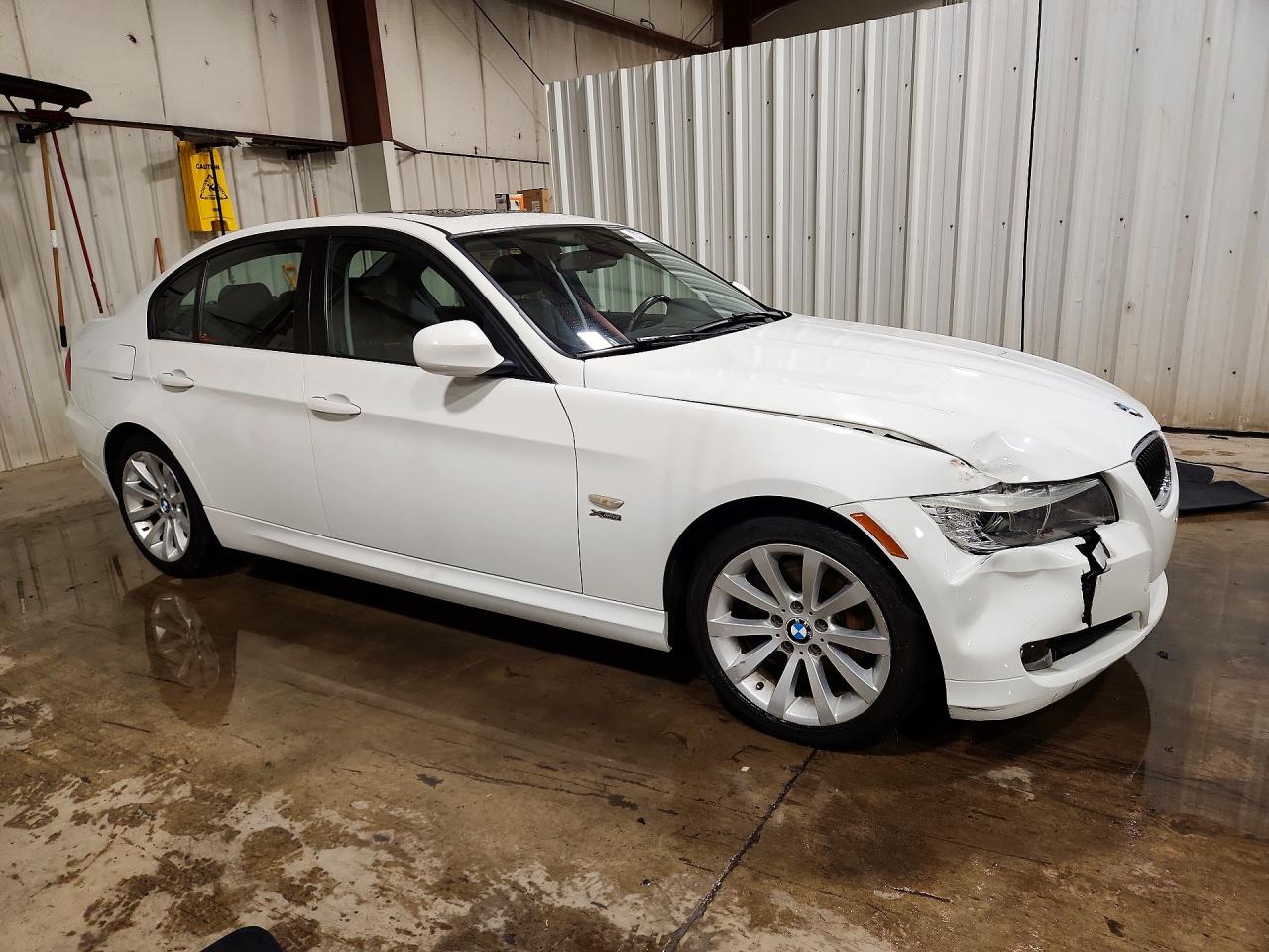 2011 Bmw 328 Xi Sulev Белый vin: WBAPK5G51BNN31718