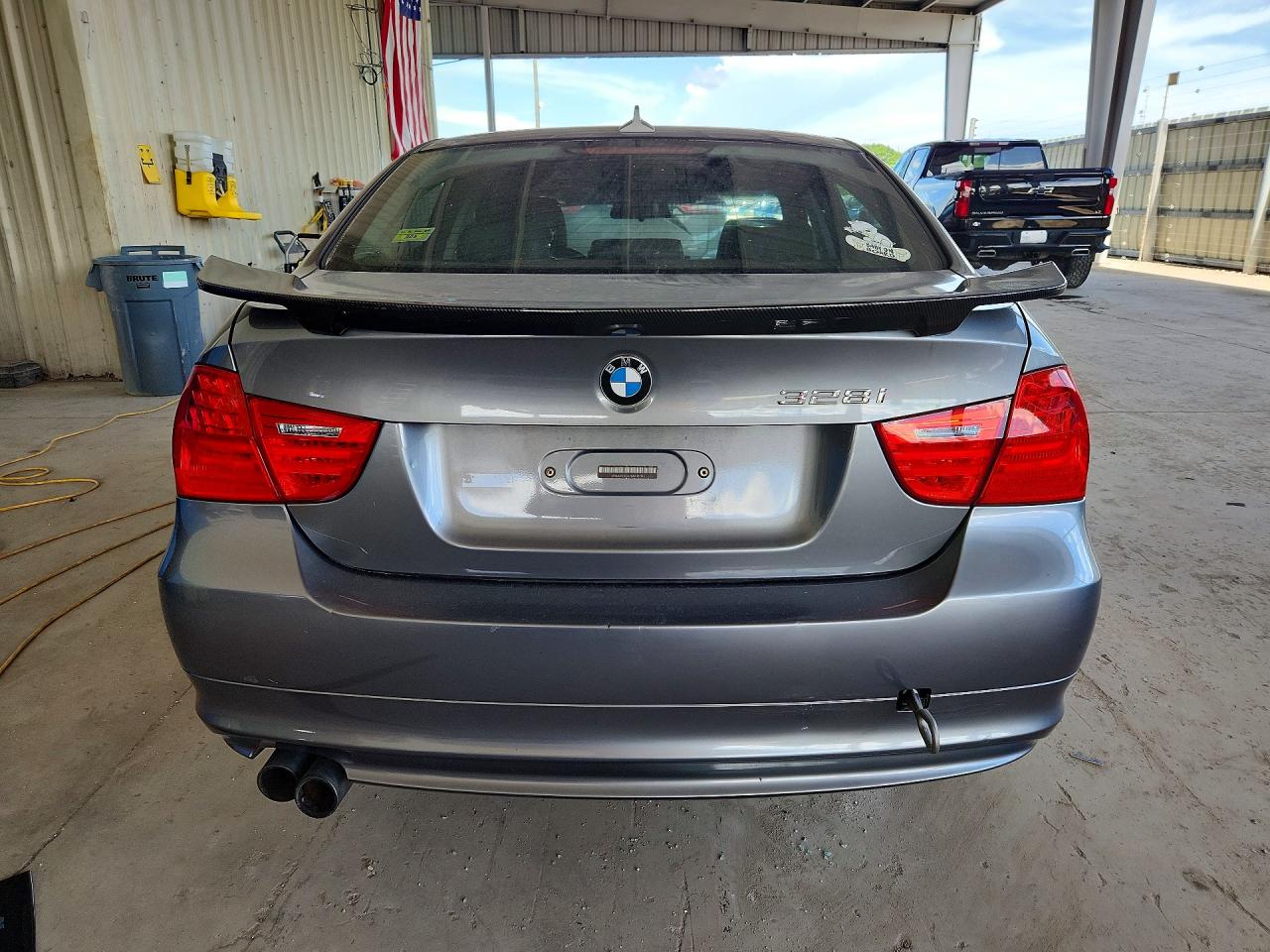 2011 Bmw 328 Xi Sulev Gray vin: WBAPK5G52BNN31193