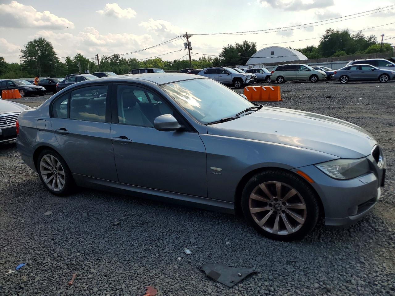2011 Bmw 328 Xi Sulev Gray vin: WBAPK5G53BNN28254