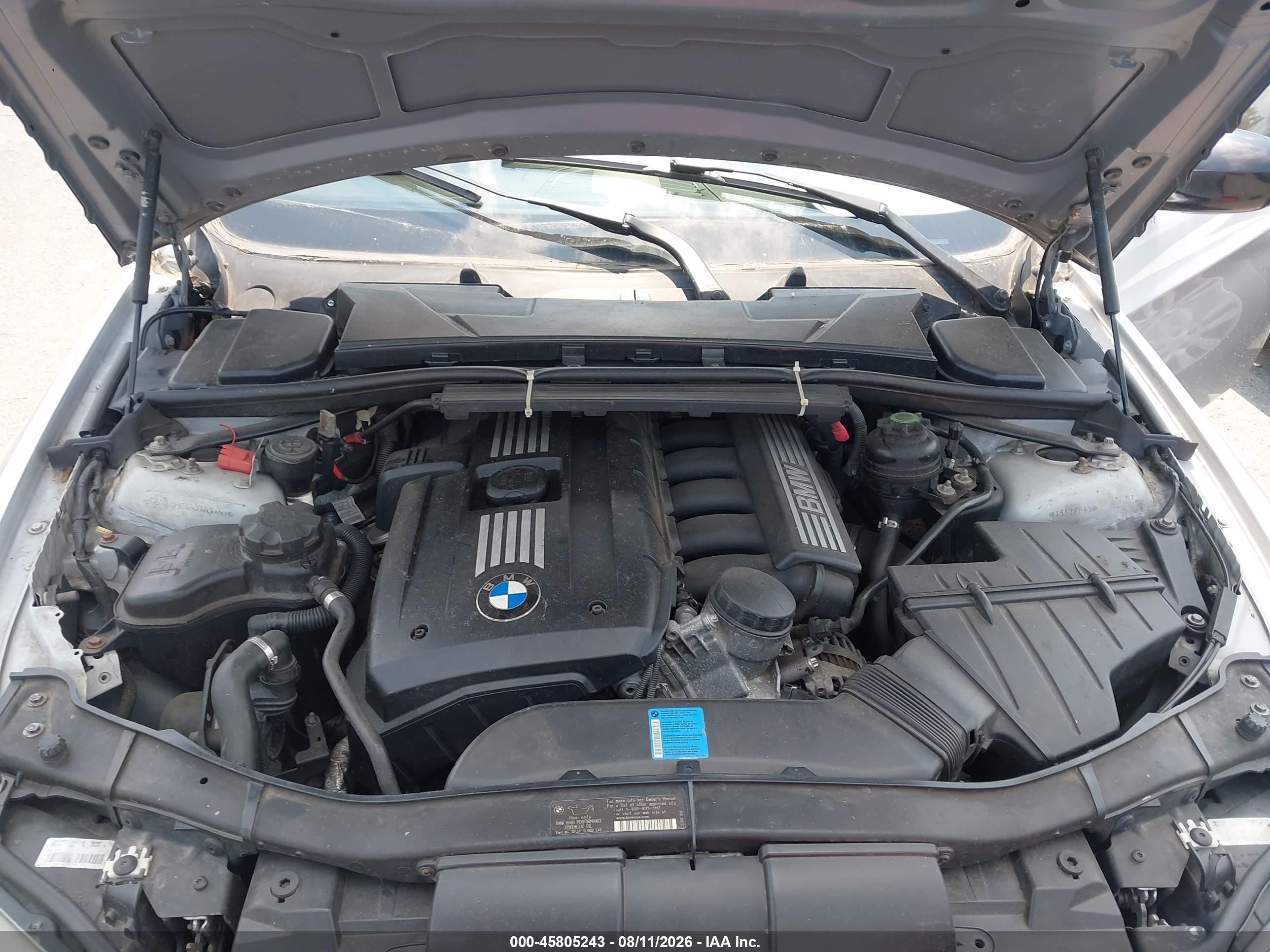 2011 Bmw 328i Xdrive Gray vin: WBAPK5G54BNN30093