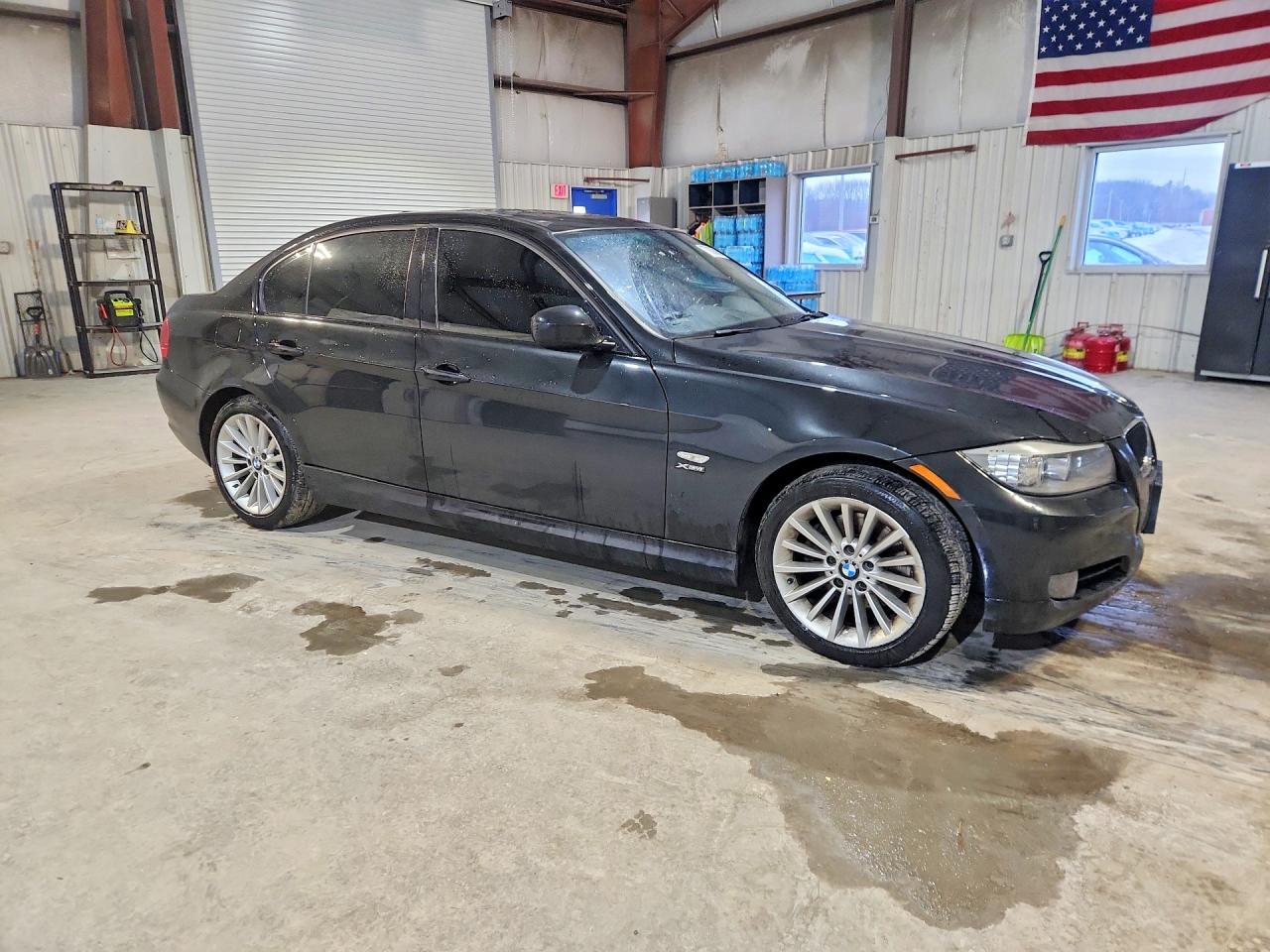 2011 Bmw 328 Xi Sulev Черный vin: WBAPK5G57BNN25082