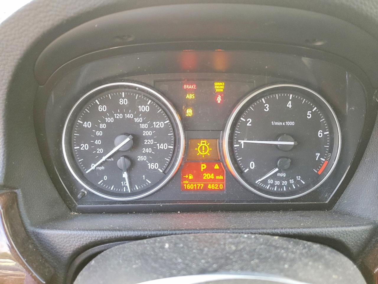 2011 Bmw 328 Xi Sulev Gray vin: WBAPK5G57BNN29925