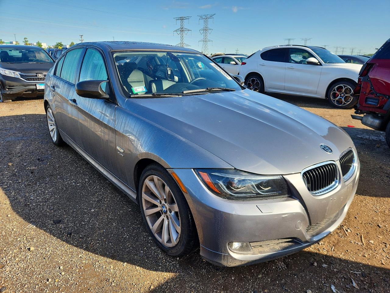 2011 Bmw 328 Xi Sulev Charcoal vin: WBAPK5G57BNN31545