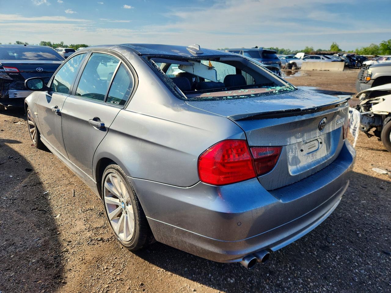 2011 Bmw 328 Xi Sulev Charcoal vin: WBAPK5G57BNN31545