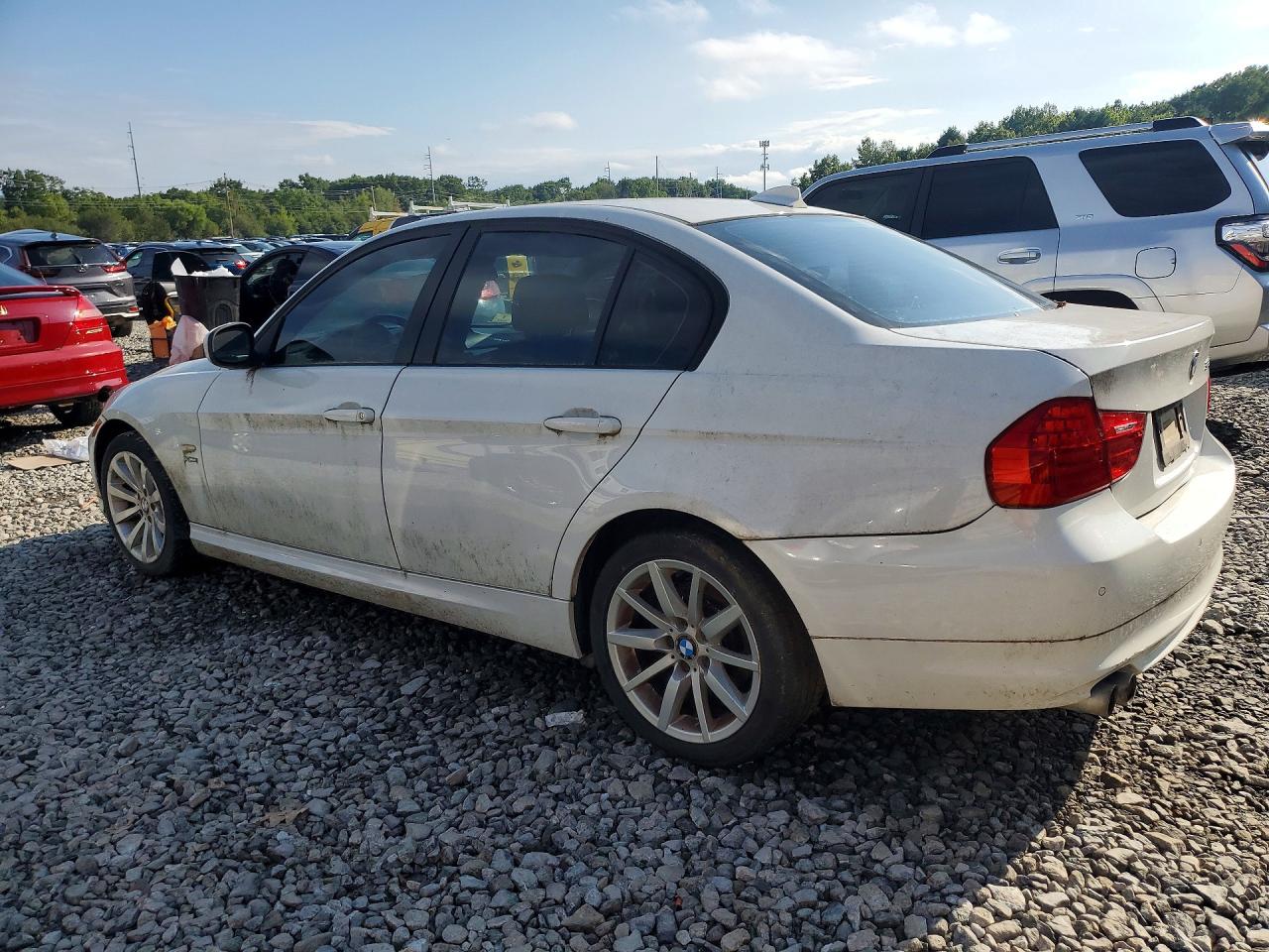 2011 Bmw 328 Xi Sulev White vin: WBAPK5G57BNN78980