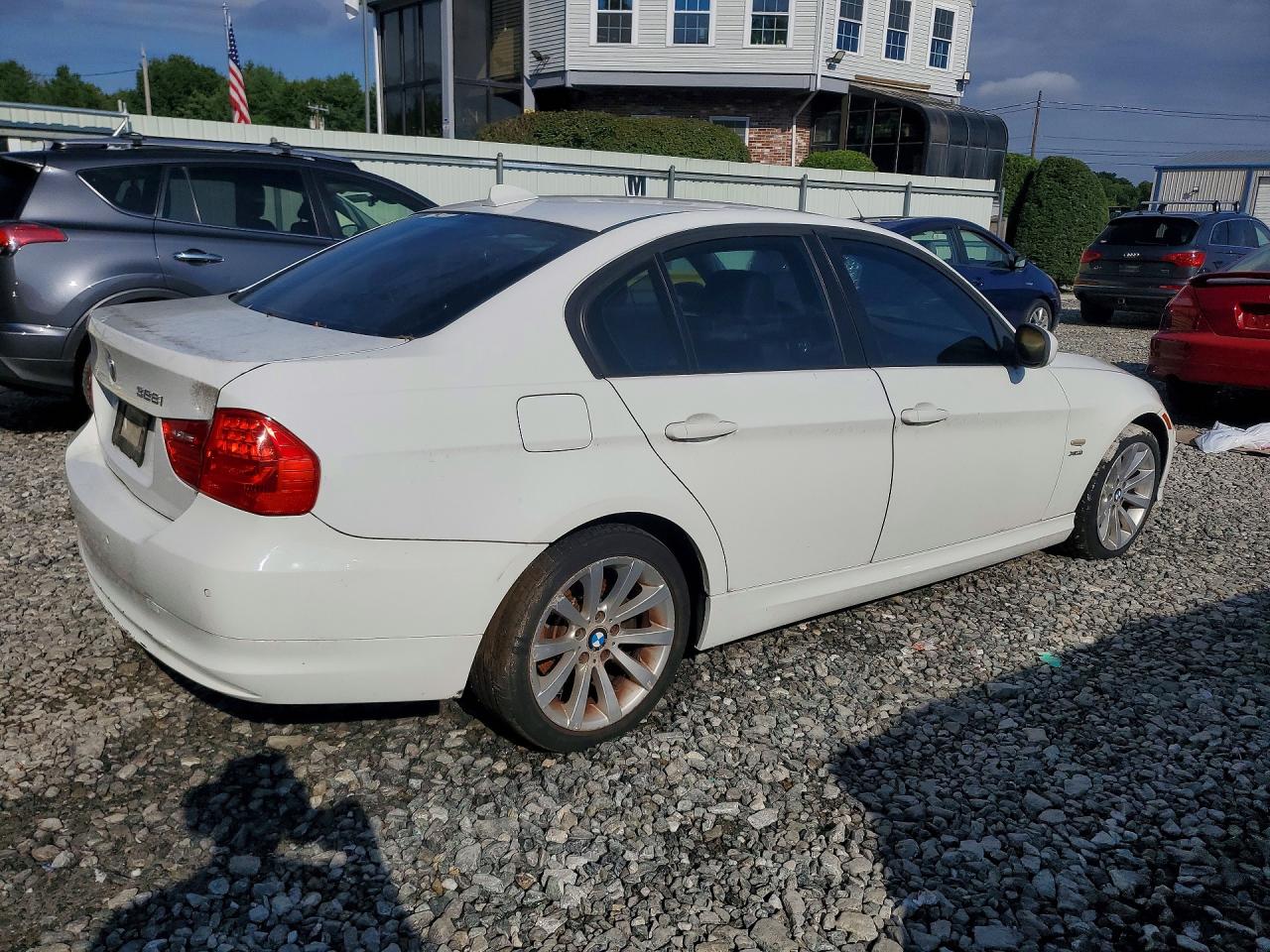 2011 Bmw 328 Xi Sulev White vin: WBAPK5G57BNN78980