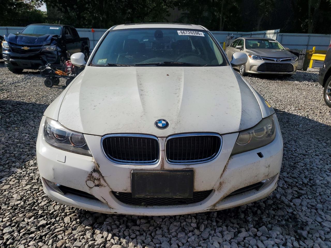2011 Bmw 328 Xi Sulev White vin: WBAPK5G57BNN78980