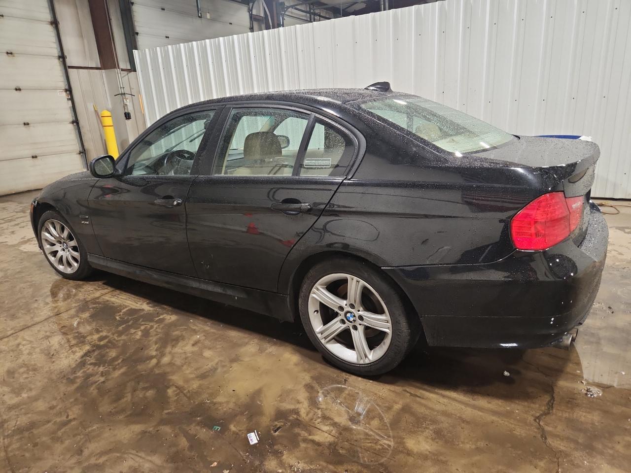 2011 Bmw 328 Xi Sulev Black vin: WBAPK5G57BNN81992 Damage: Left Rear Door, Multiple Scratches Heavy, 3