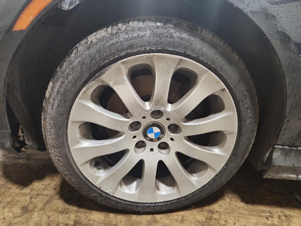 2011 Bmw 328 Xi Sulev Black vin: WBAPK5G57BNN81992 Damage: Left Front Wheel, Curb Rash, 7 To 8 Inches