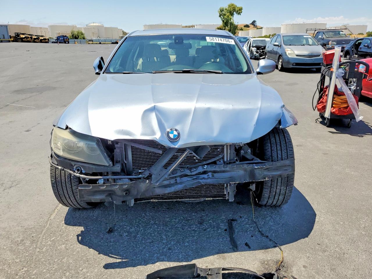 2011 Bmw 328 Xi Sulev Blue vin: WBAPK5G58BNN26547
