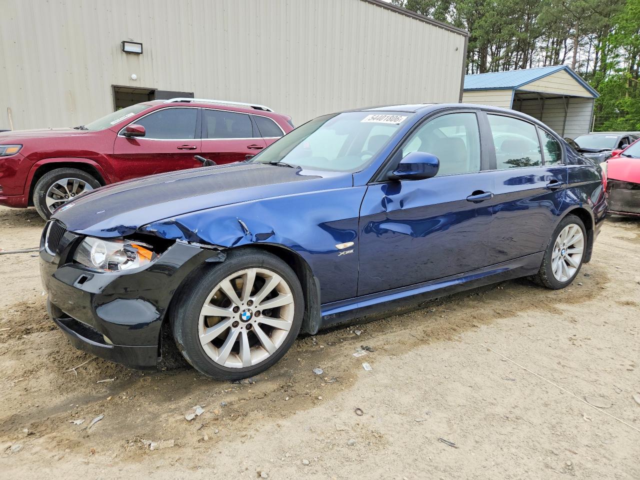 2011 Bmw 328 Xi Sulev Blue vin: WBAPK5G58BNN80124