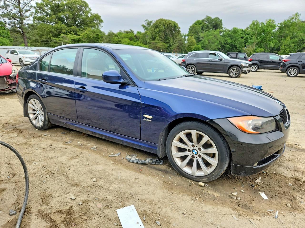 2011 Bmw 328 Xi Sulev Blue vin: WBAPK5G58BNN80124
