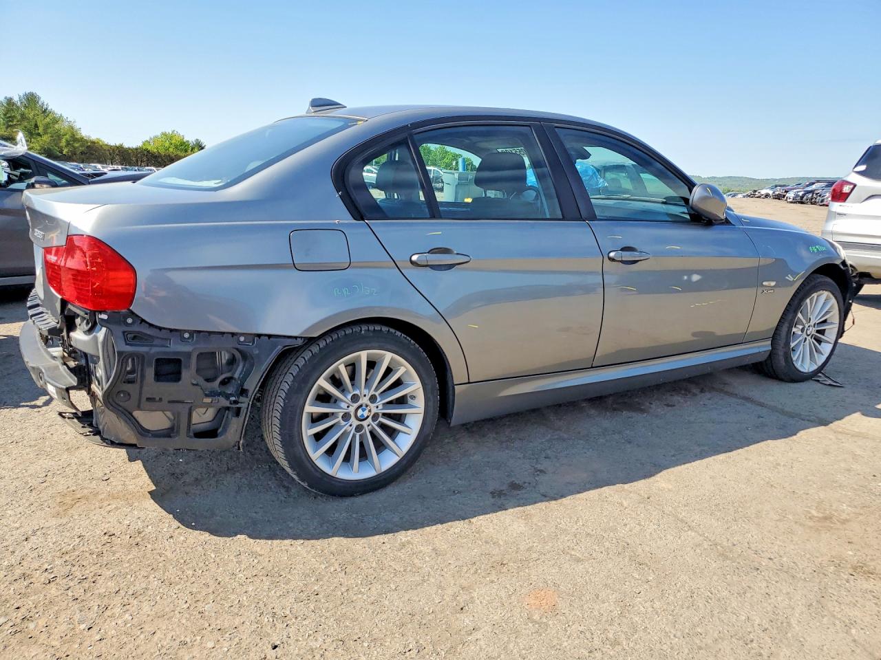 2011 Bmw 328 Xi Sulev Gray vin: WBAPK5G58BNN82245