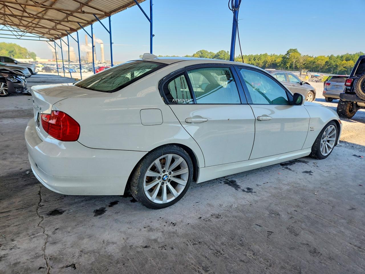 2011 Bmw 328 Xi Sulev White vin: WBAPK5G59BNN31336