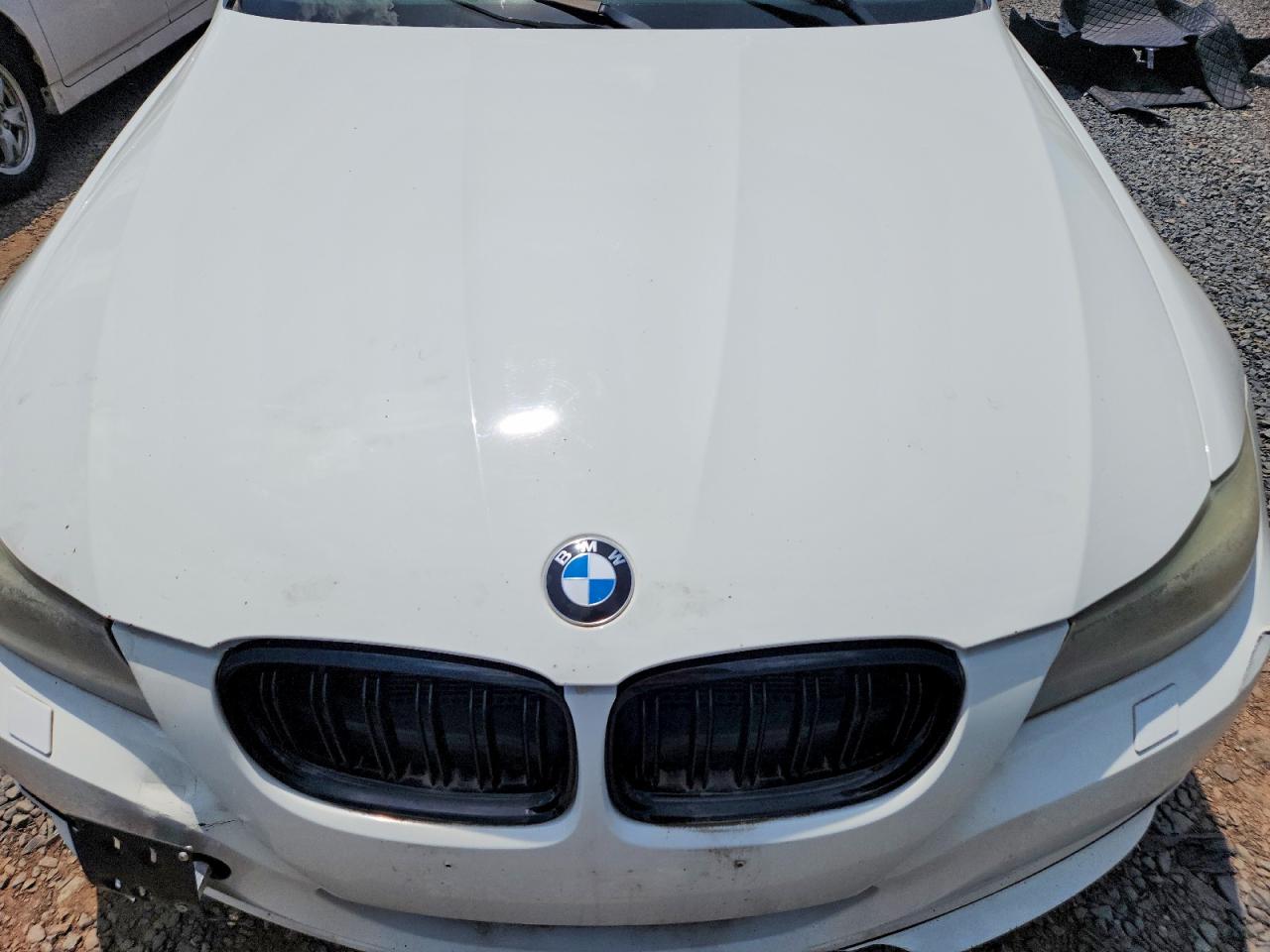 2011 Bmw 328 White vin: WBAPK5G5XBNN27117