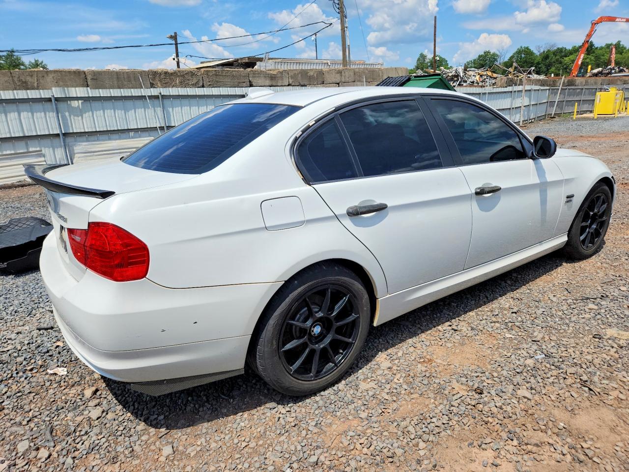 2011 Bmw 328 White vin: WBAPK5G5XBNN27117