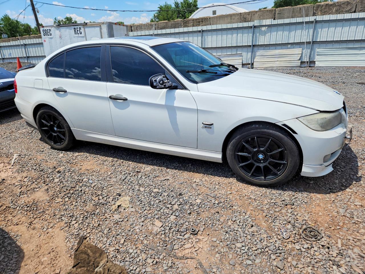 2011 Bmw 328 White vin: WBAPK5G5XBNN27117