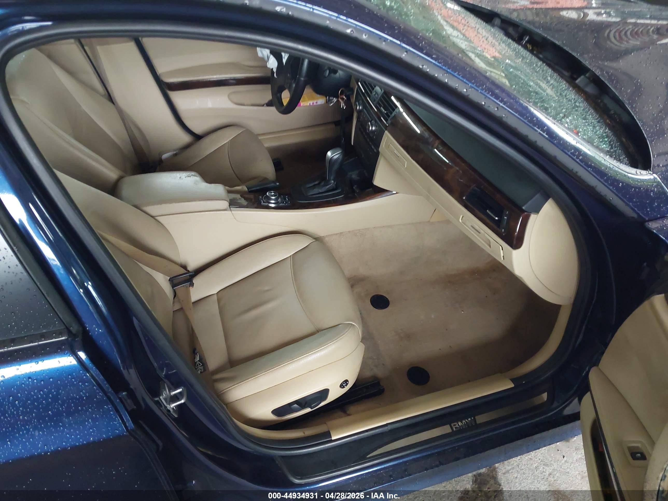 2011 Bmw 328i Xdrive Blue vin: WBAPK5G5XBNN81209