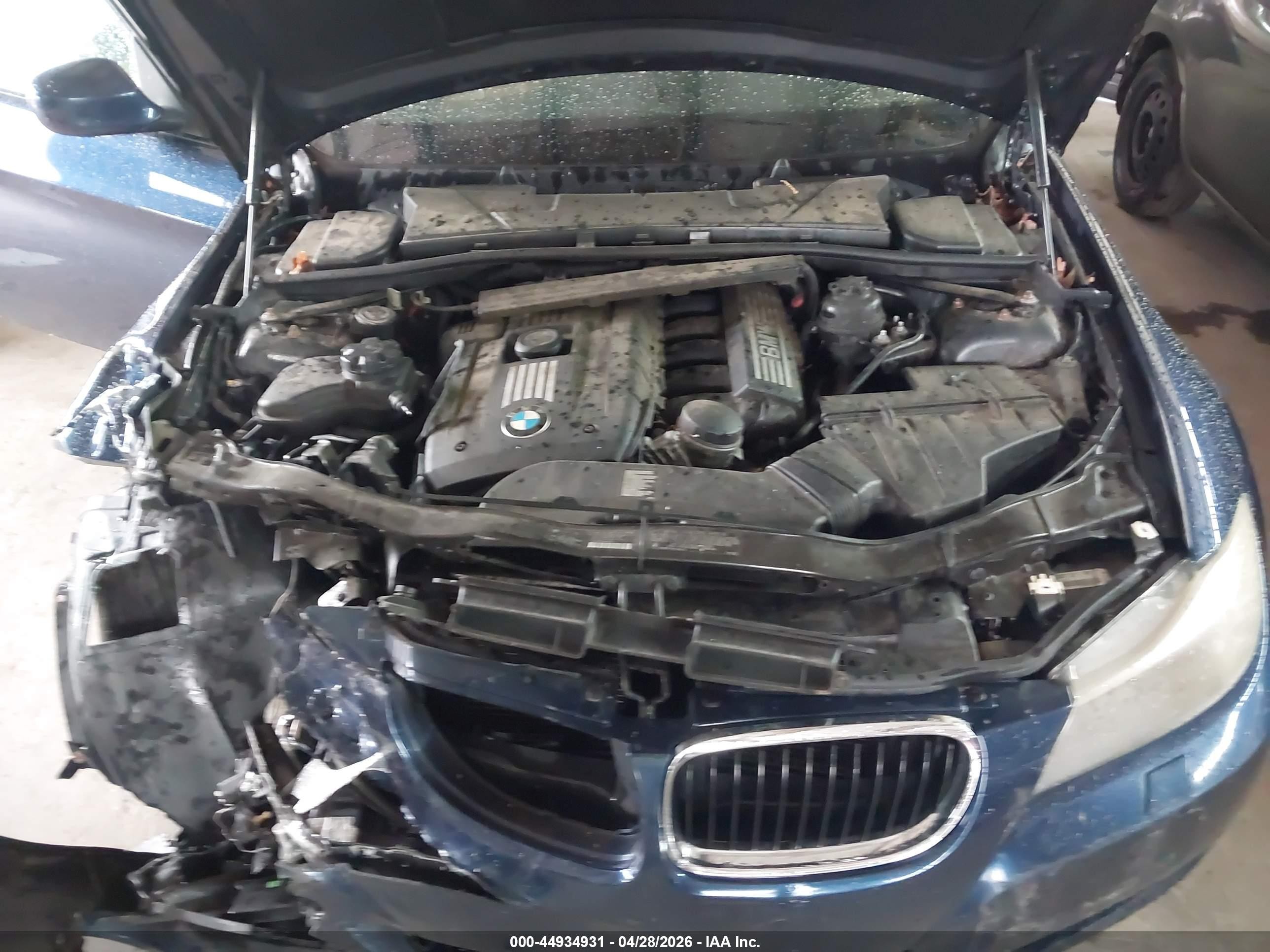 2011 Bmw 328i Xdrive Blue vin: WBAPK5G5XBNN81209