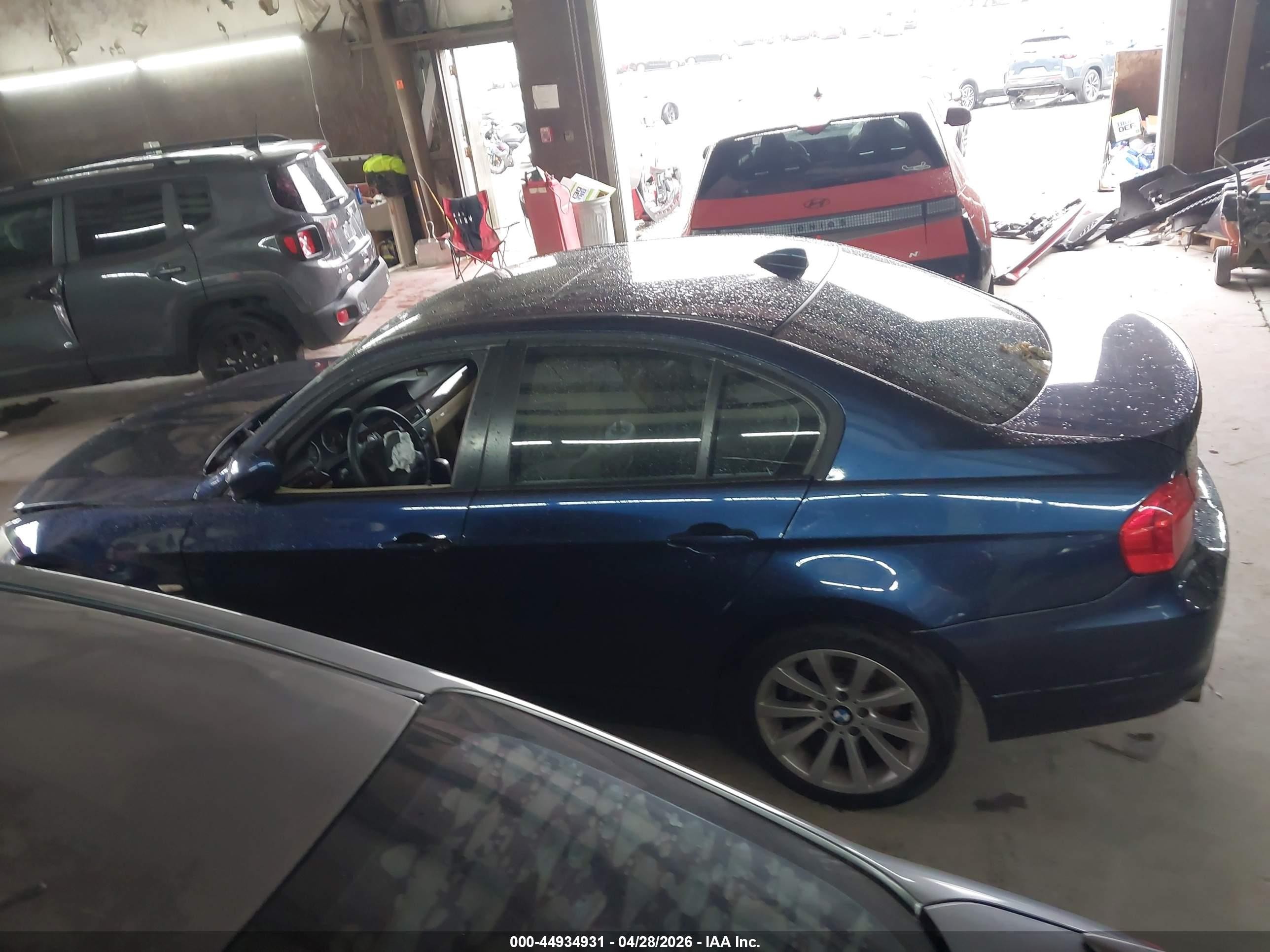 2011 Bmw 328i Xdrive Blue vin: WBAPK5G5XBNN81209