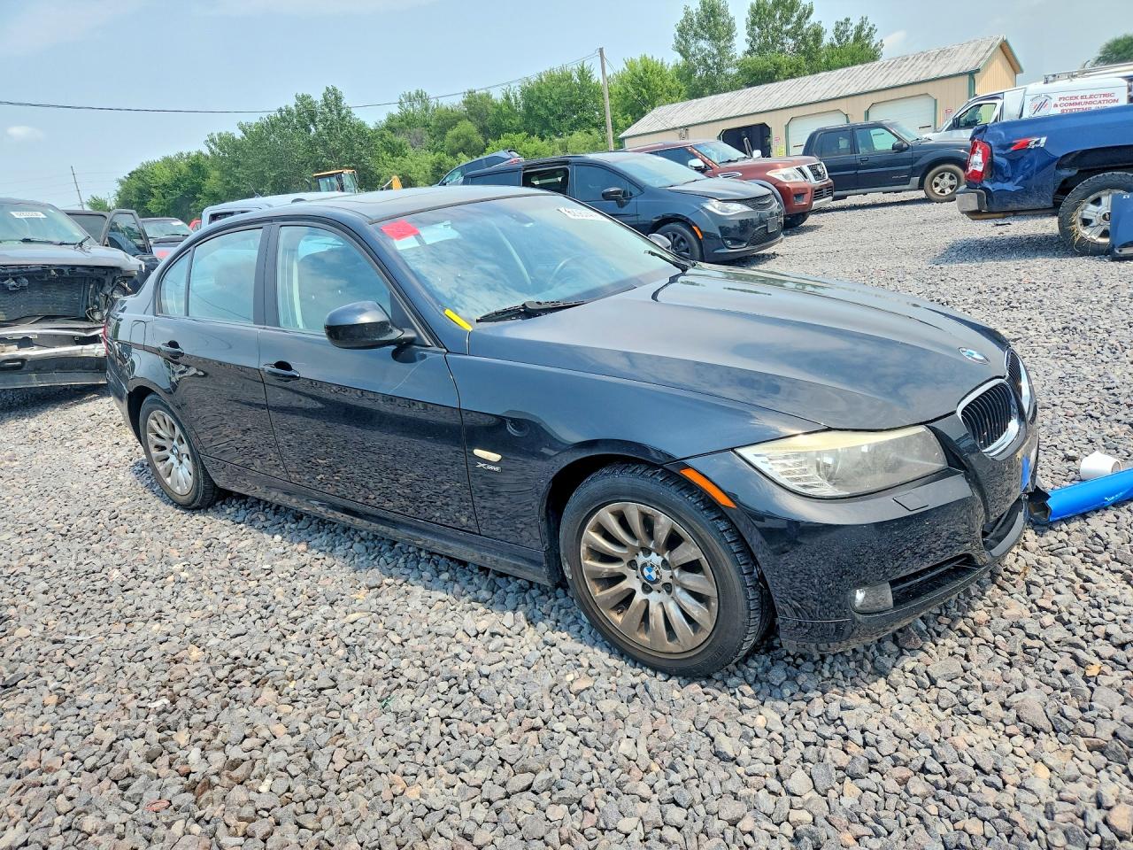 2009 Bmw 328 Xi Black vin: WBAPK73509A449983
