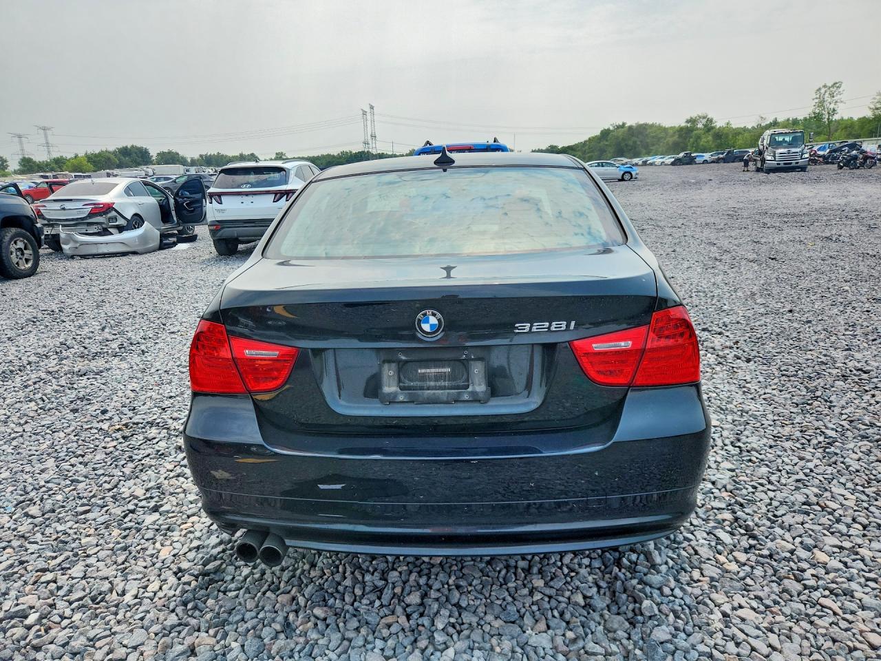 2009 Bmw 328 Xi Black vin: WBAPK73509A449983