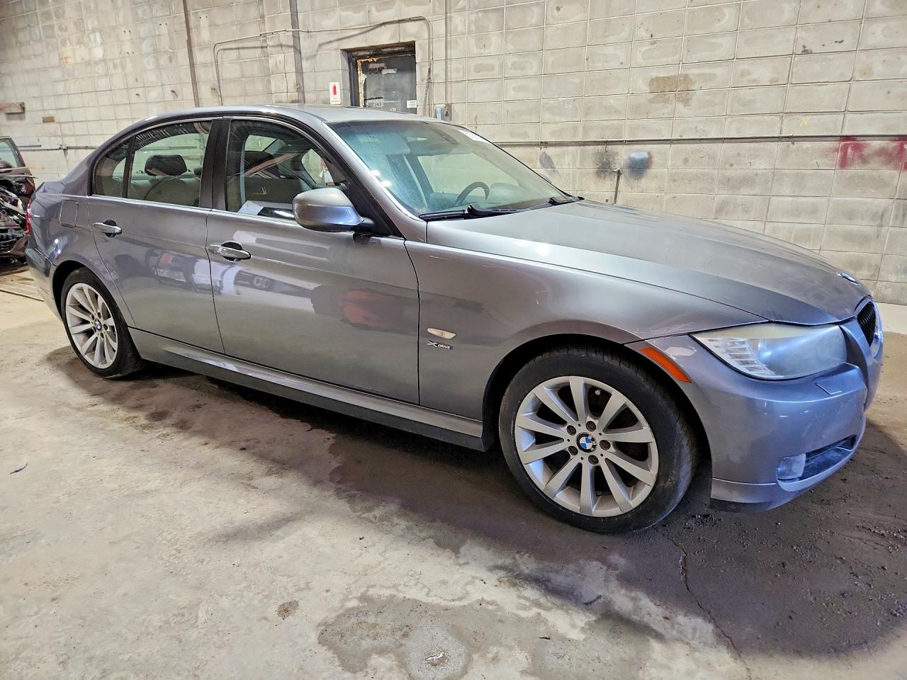 2009 Bmw 328 Xi Серый vin: WBAPK73509A450745