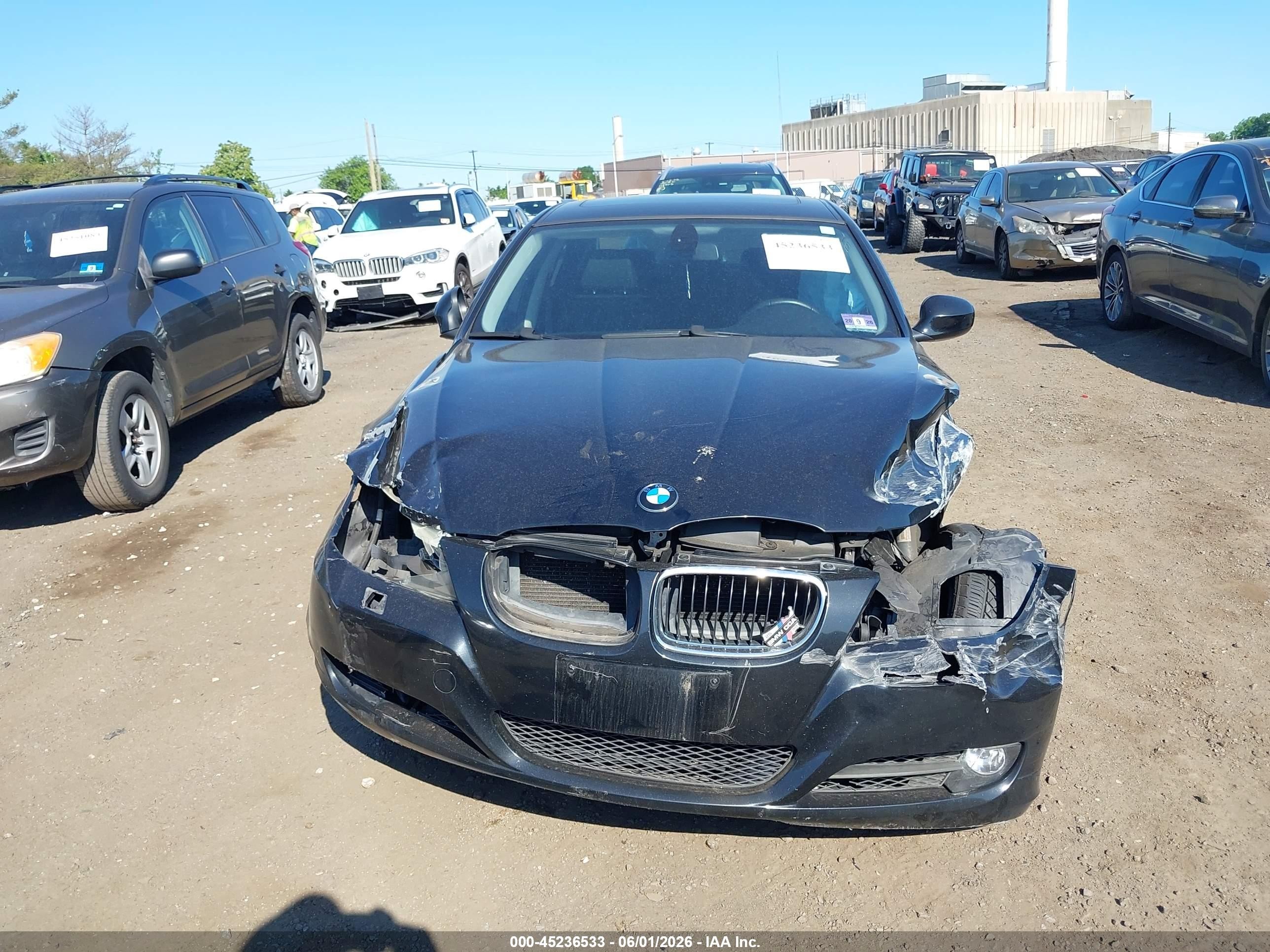 2009 Bmw 328i Xdrive Black vin: WBAPK73539A453641