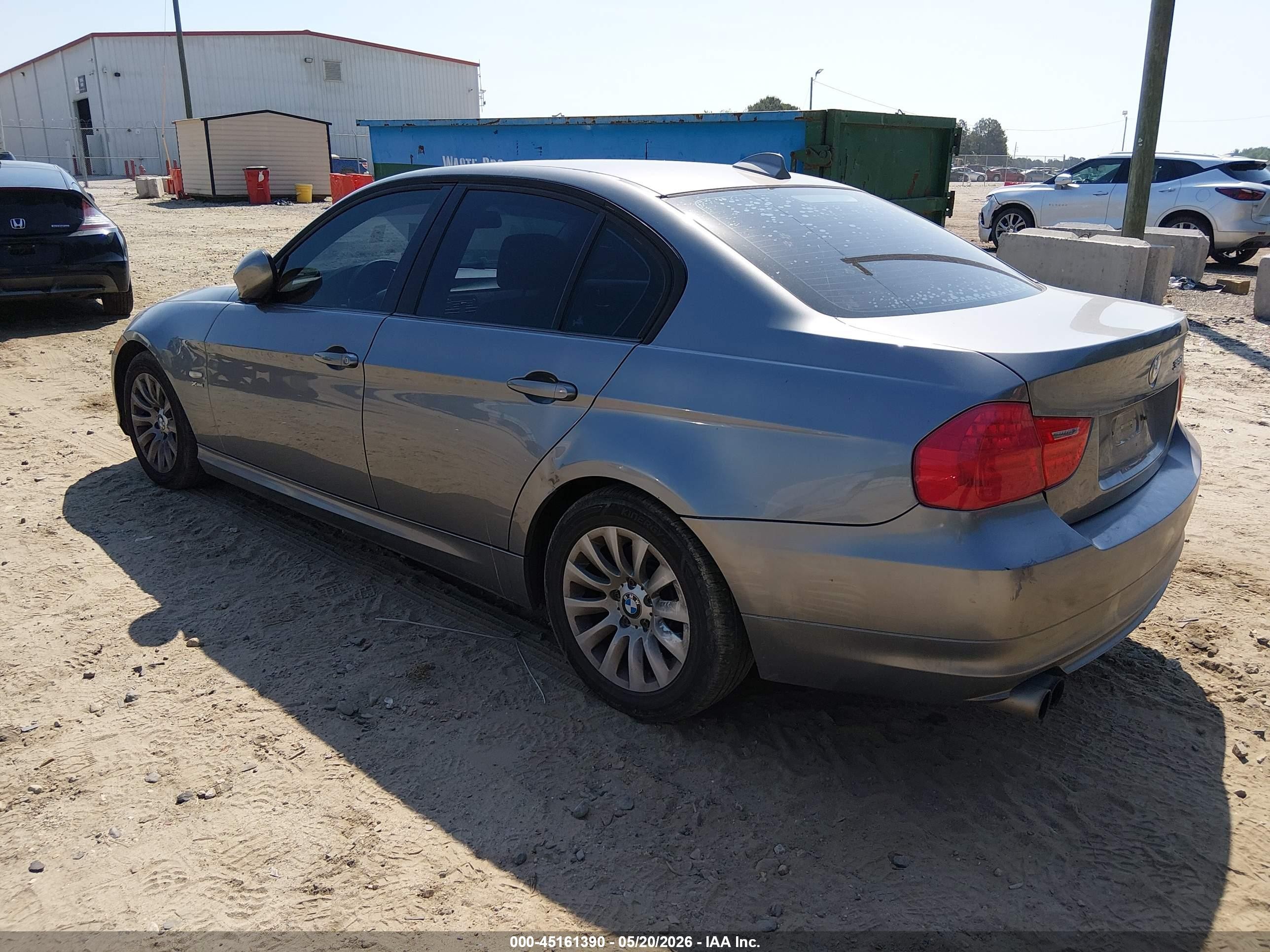 2009 Bmw 328i Xdrive Gray vin: WBAPK73549A450828
