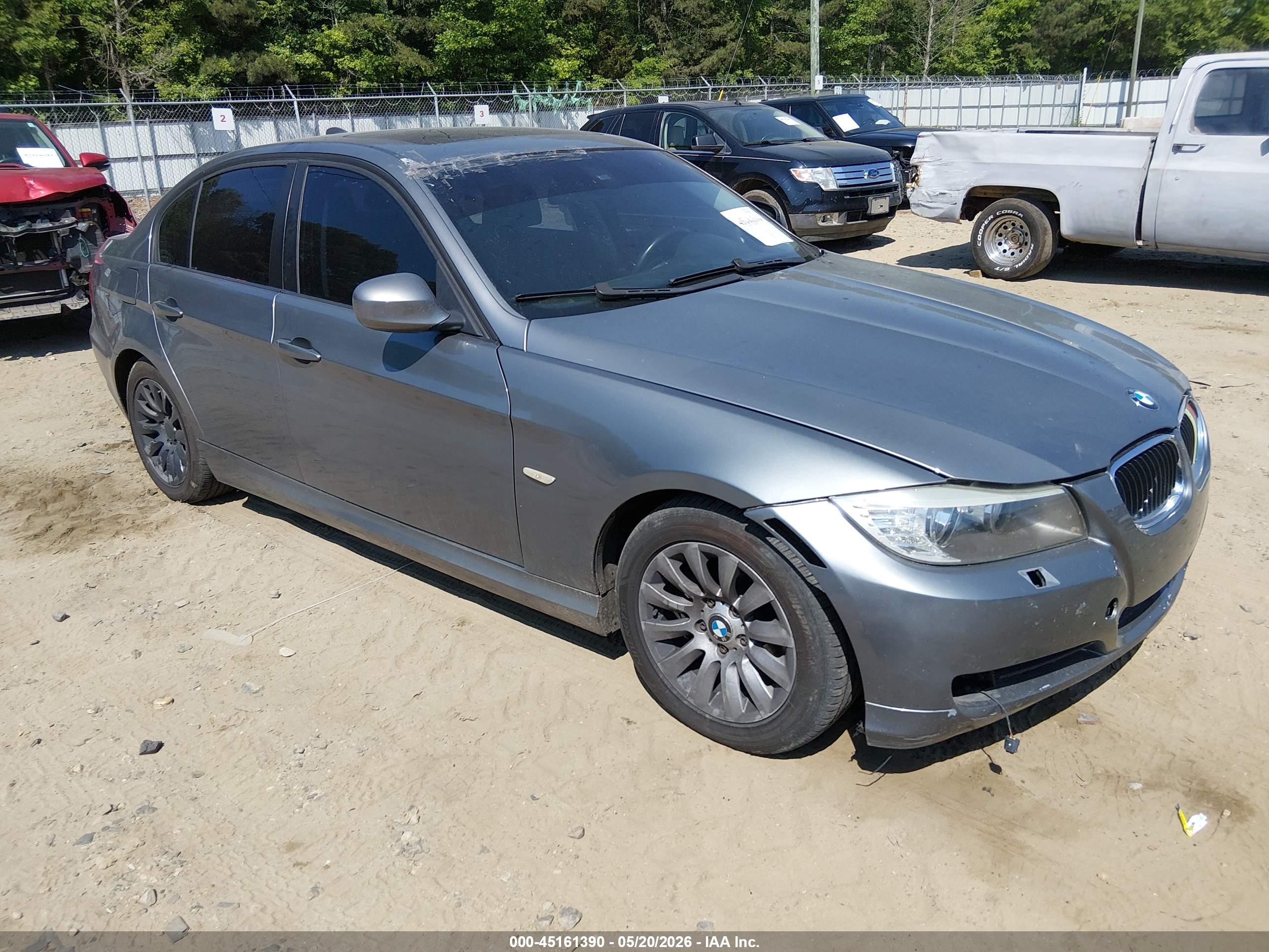 2009 Bmw 328i Xdrive Gray vin: WBAPK73549A450828