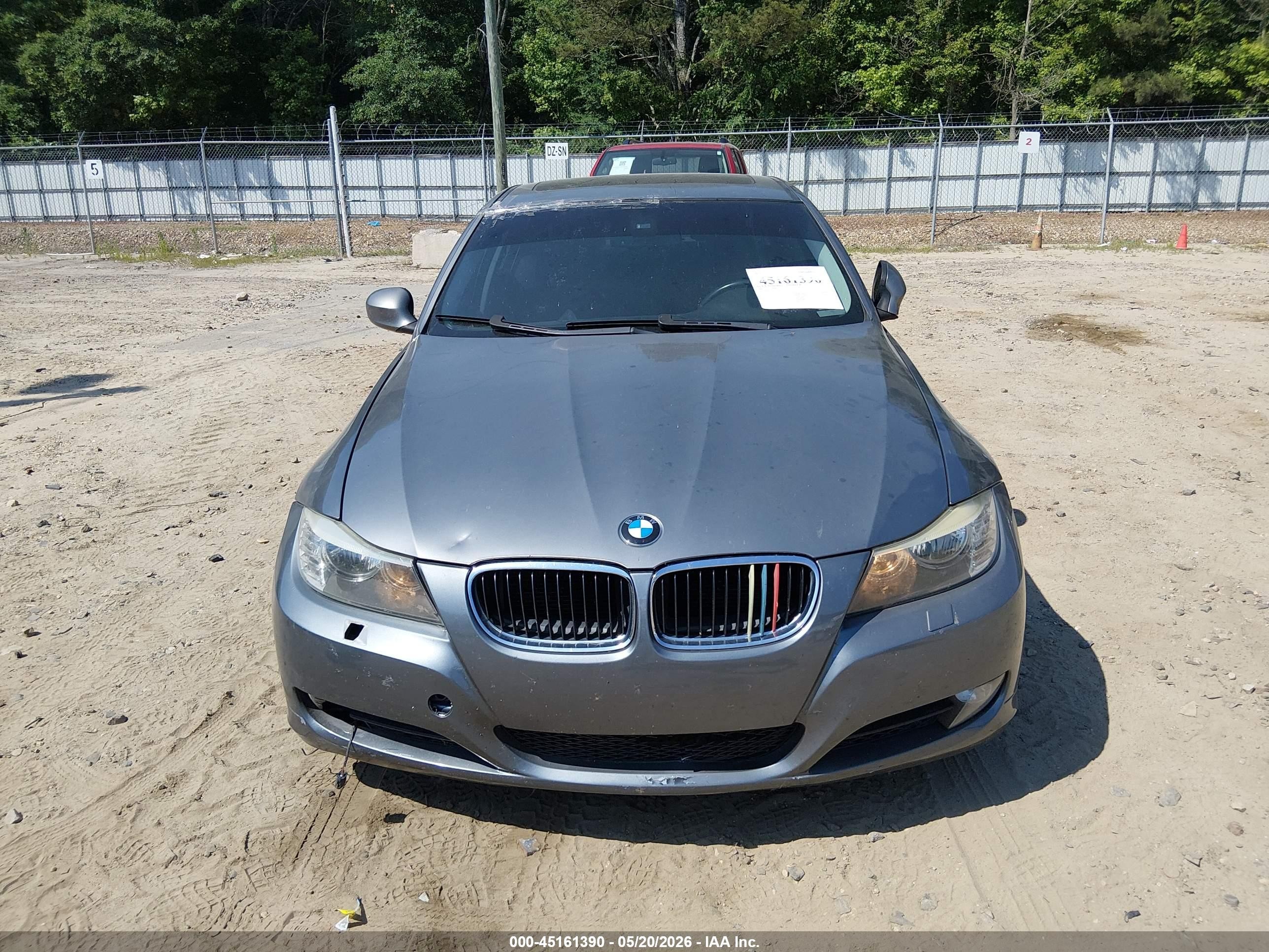 2009 Bmw 328i Xdrive Gray vin: WBAPK73549A450828