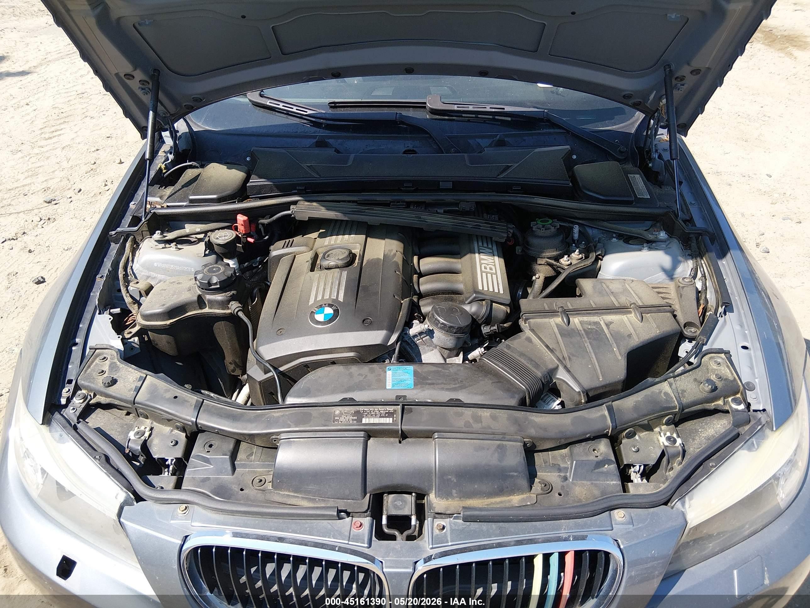 2009 Bmw 328i Xdrive Gray vin: WBAPK73549A450828