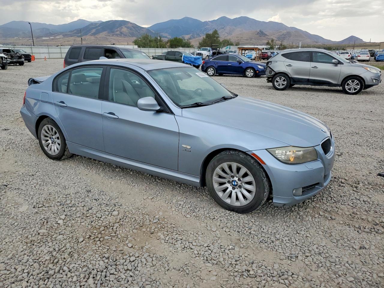 2009 Bmw 328 Xi Серебряный vin: WBAPK73549A451901