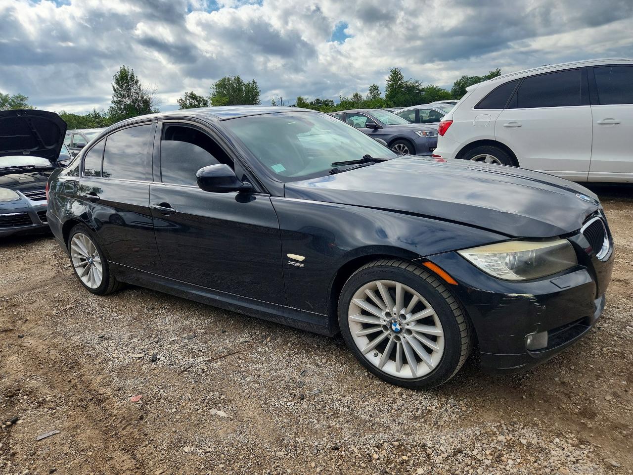 2009 Bmw 328 Xi Black vin: WBAPK73559A450370