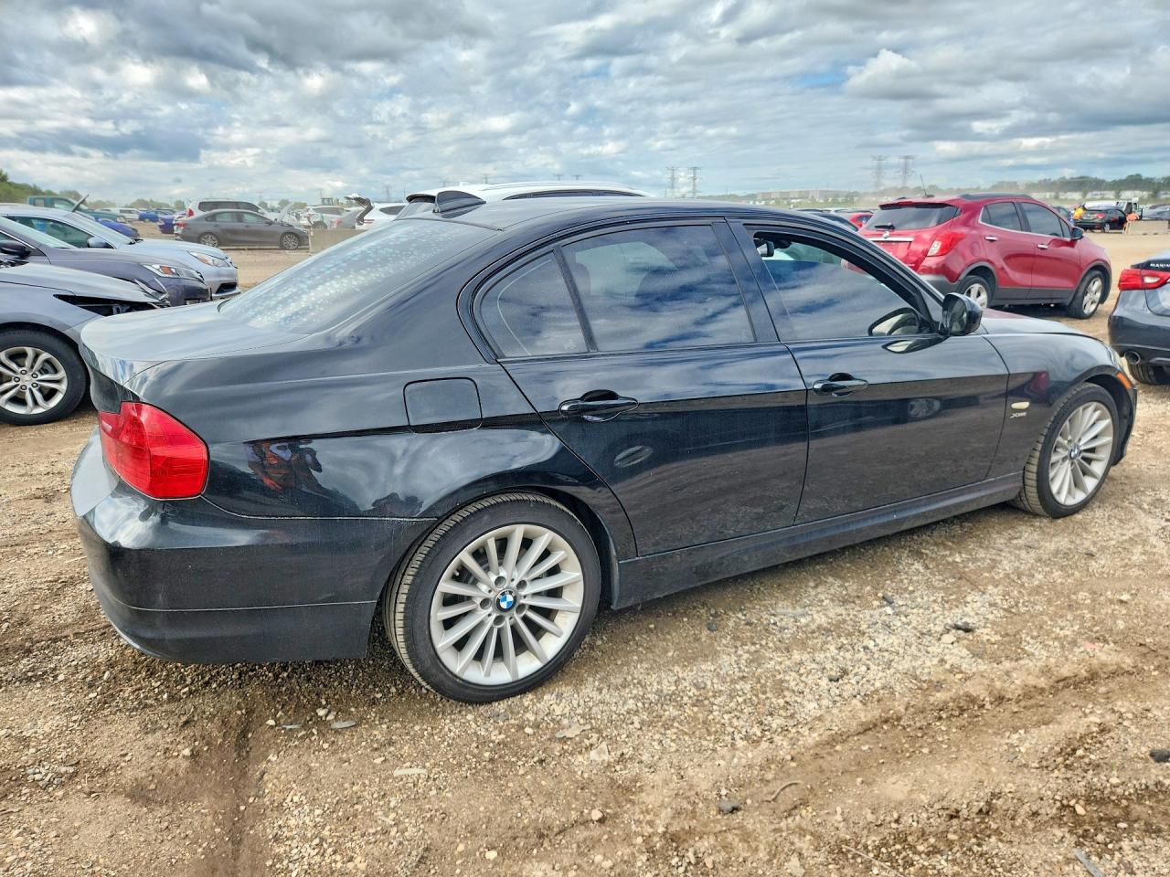 2009 Bmw 328 Xi Black vin: WBAPK73559A450370