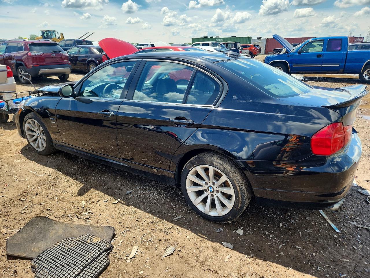 2009 Bmw 328 Xi Black vin: WBAPK73559A455018