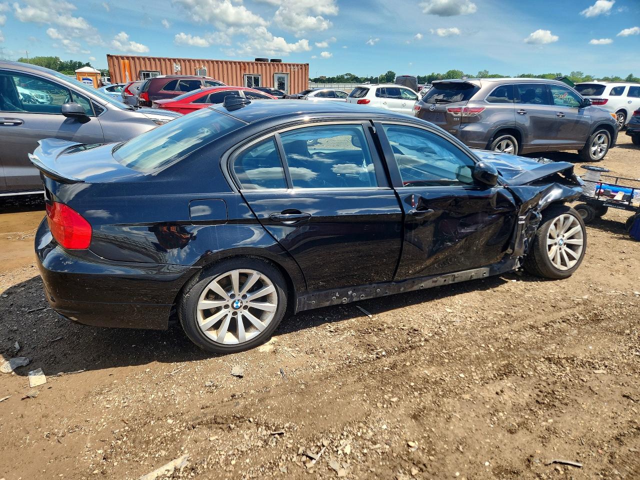2009 Bmw 328 Xi Black vin: WBAPK73559A455018
